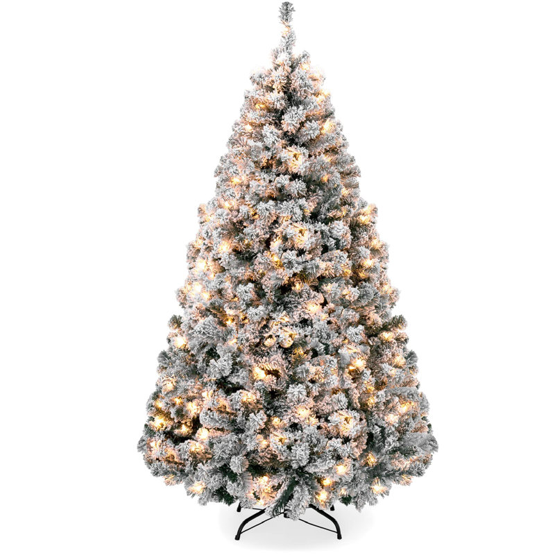 6ft Pre-lit Artificial Christmas Tree, 7.5'