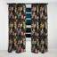 Motif moderne à motif cachemire bohème - Rideau floral - Rideau occultant floral - 1 panneau-107547918