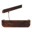 Console flottante en bois massif Indira