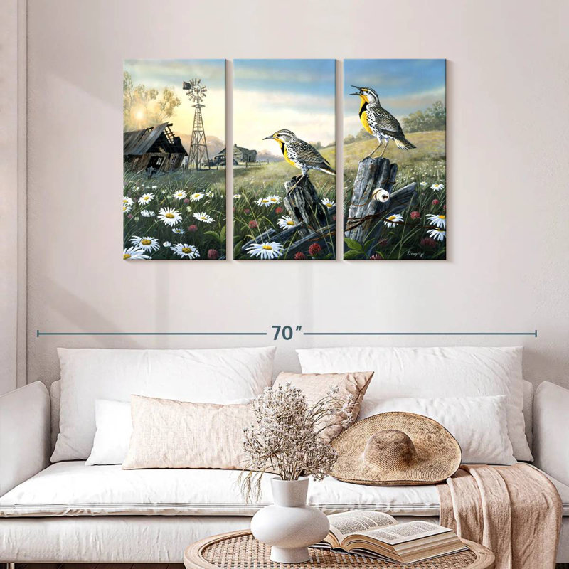 Brampt Meadow Outpost, 28" H x 45" W