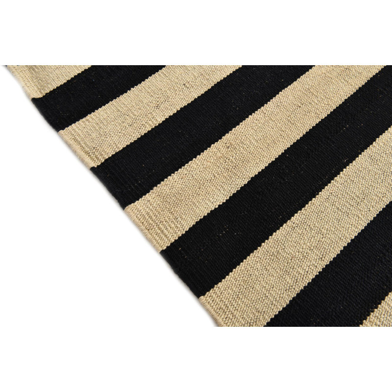 Tapis noir et blanc Prichard