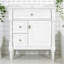 Meuble-lavabo avec lavabo, 2 tiroirs et tablette ajustable-1929993806