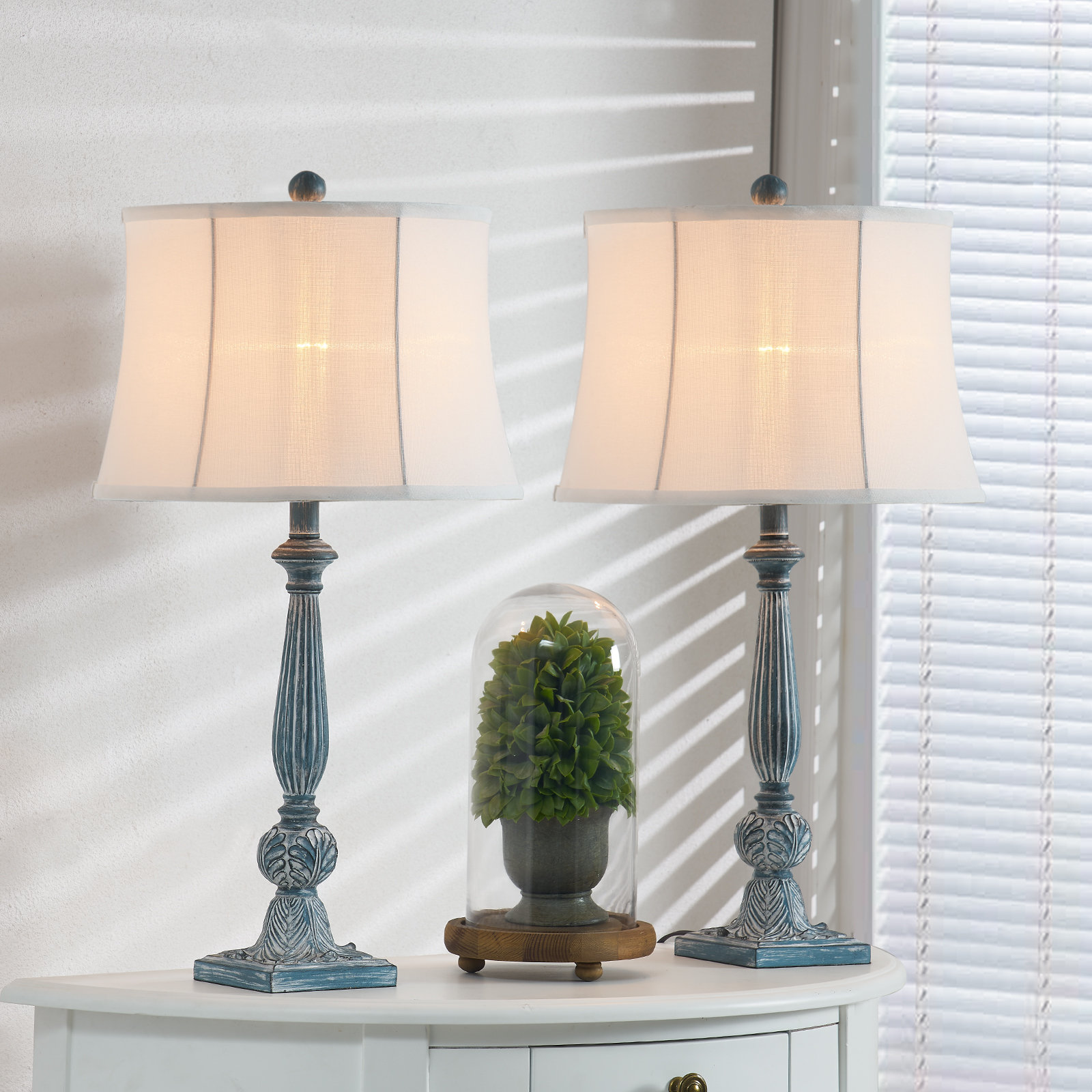 Three Posts™ Labombard 27.5" Buffet Lamp Set & Reviews | Wayfair