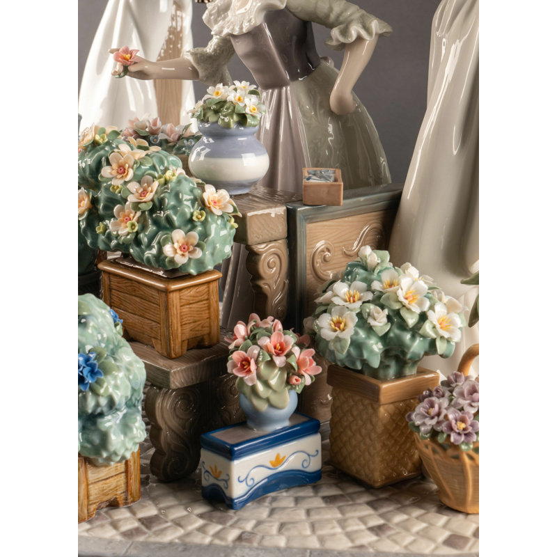 Flower Market Sculpture