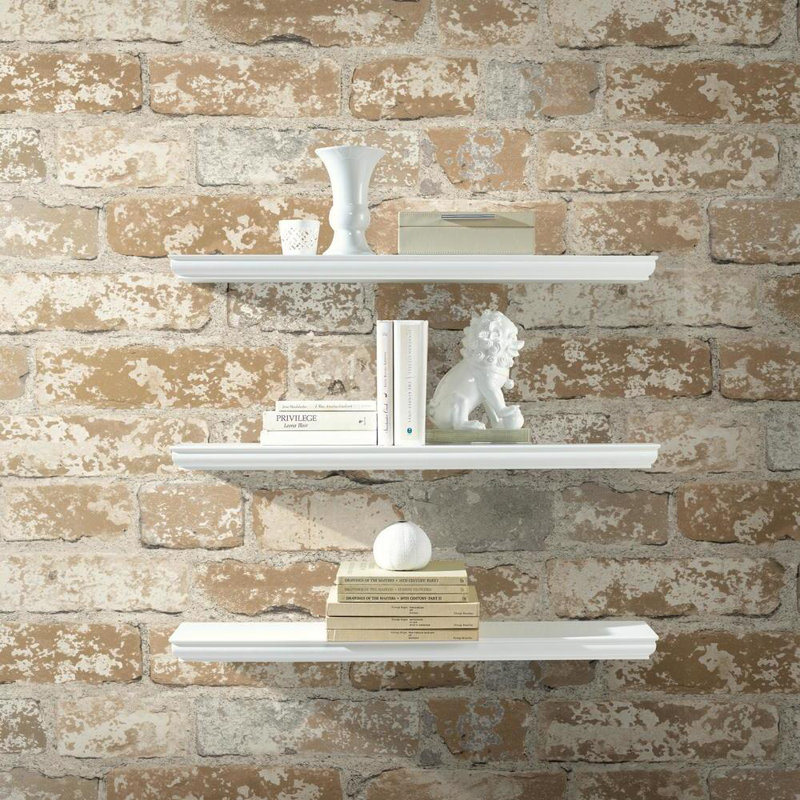 Rouleau de papier peint adhésif de brique à effet stucco L 16,5 pi L x l 20,5 po Joetta, l 20,5 po x L 16,5 po, Beige