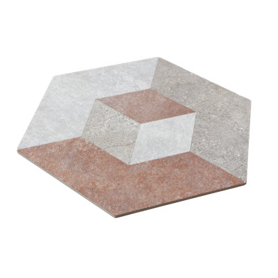 8'' W x 9.2'' L Engineered Stone Peel and Stick Mosaic Tile