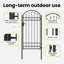 Gate with Gate in Grey-1592315806