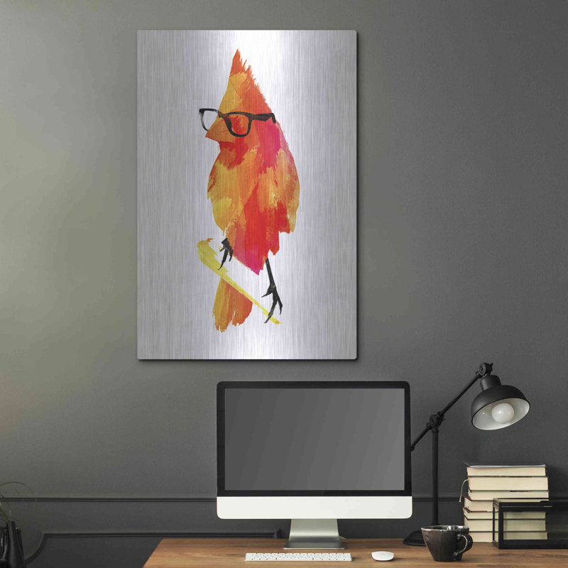 «Punk Bird» par Robert Farkas, H 36 po x l 24 po
