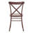 Devan 70" Iron Metal Base Dining Table And X-Back Metal Chairs Set - Table And 4 Chairs-427965982-427965981
