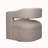 Cascia 30" W Polyester Swivel Barrel Chair-1410043939