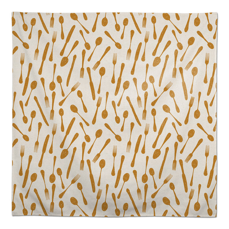 Nappe S Croquante Ustensiles de cuisine bleu marine 2, Or