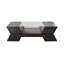 Table basse abstraite avec rangement Aliaya