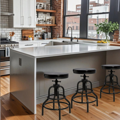 Tabouret de bar pivotant
