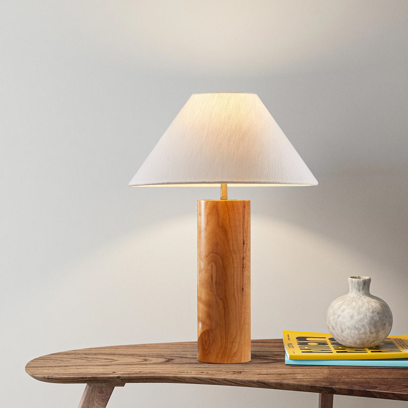 Starr Solid Wood Table Lamp, Natural