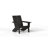 Modern Poly Adirondack Chair (Set Of 4), Black-59871973