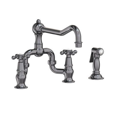 Chesterfield Bridge Faucet with Side Spray