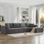 Canapé modulaire en forme de L 106 po Cloud, aucun assemblage requis, canapé modulaire, canapé modulaire, canapé en L, canapé modulaire désossé-897080176