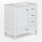 30.03 " W Freestanding Standard Free Standing 1 Single Vanity Bathroom Vanity With Ceramic Top-288705776
