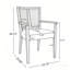 Chaise de salle à manger d'appoint avec accoudoirs-589948084-589948082