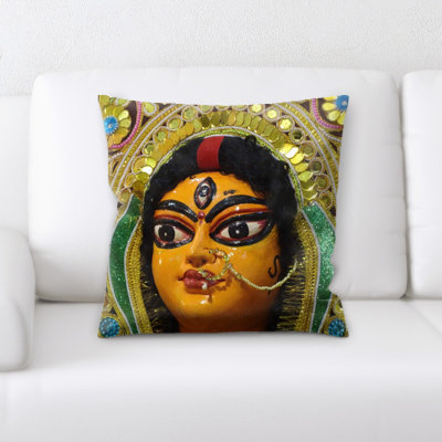 Lowry Microsuede Reversible Throw Pillow