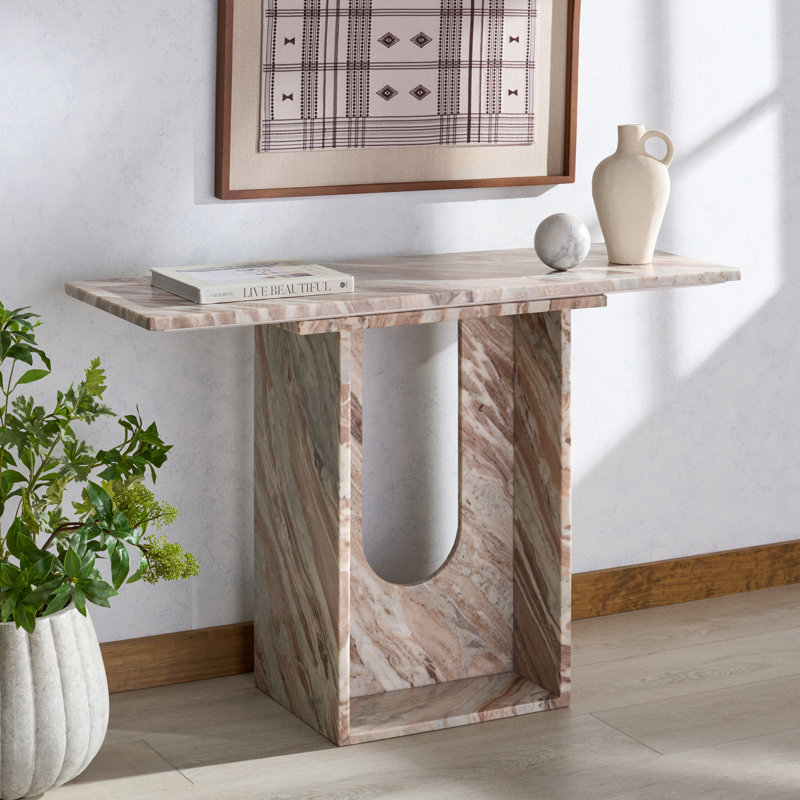 Tobilyn Marble Console Table