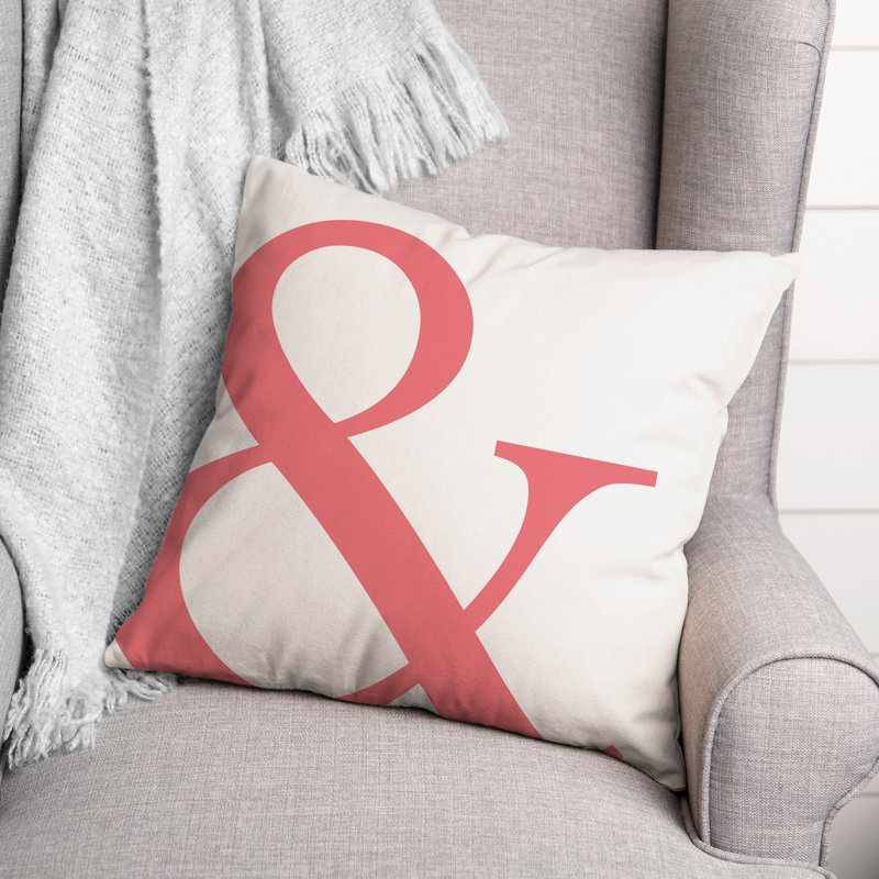 Reversible Throw Pillow, 18" x 18"