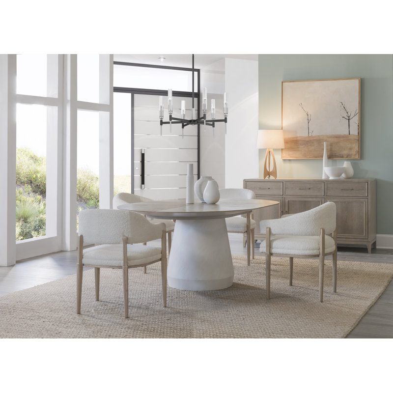 Malan 4 - Person Extendable Pedestal Dining Set