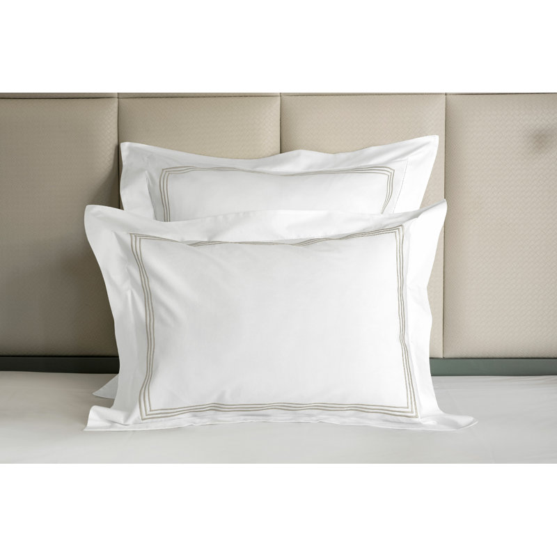 Granduca Sham, White/Pearl, King