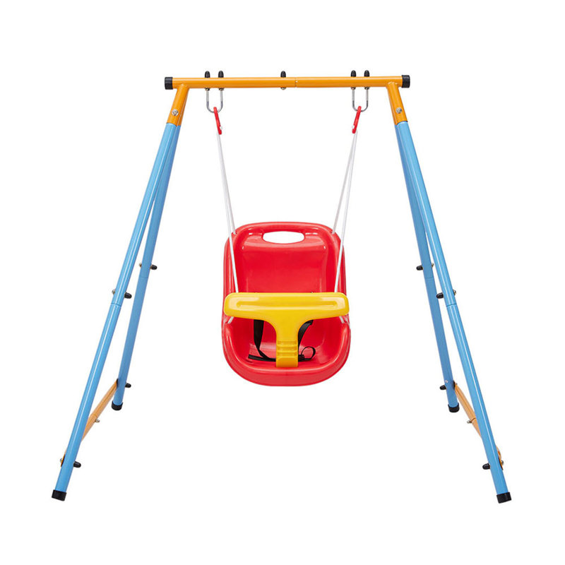 Freeport Park Metal Swing Set with 1 Swing(s)