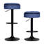 Deux tabourets de bar ronds de rangement deux pièces, tabouret de bar réglable en hauteur, tabouret de bar pivotant avec structure en métal, tabouret de bar moderne pour la maison-349209194