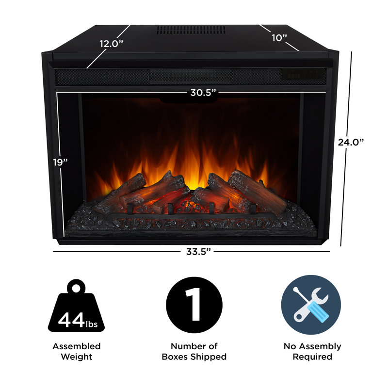 Real Flame Grand Replaceable Electric Firebox Heater #5199