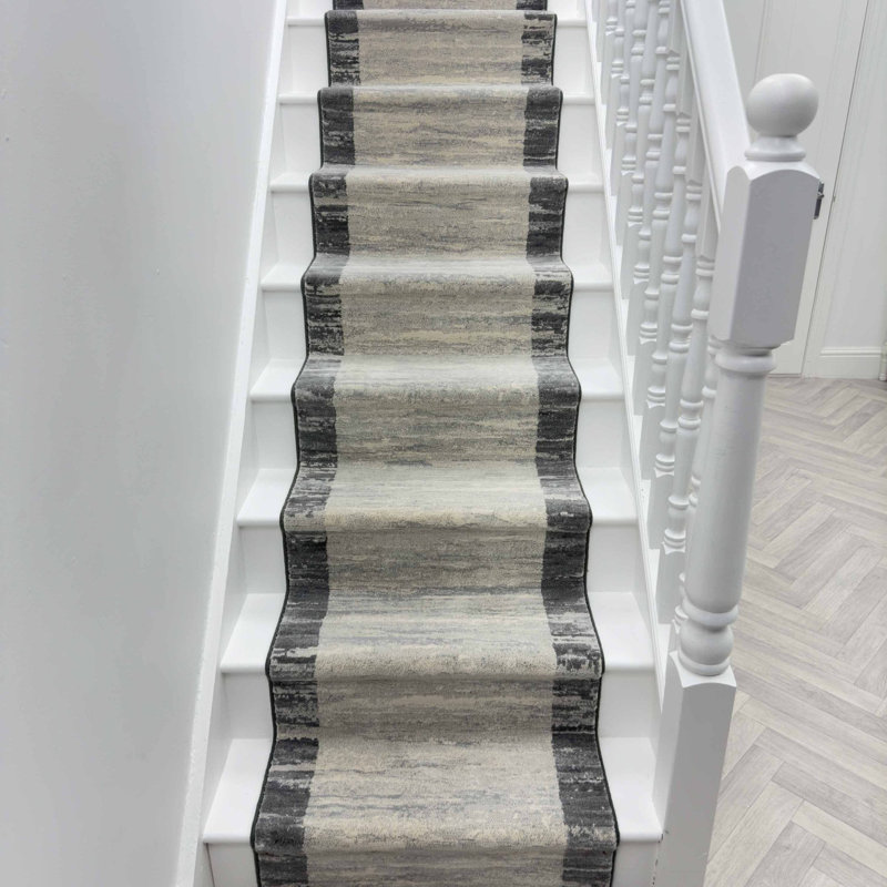 Stair Runner Abstract Area Rug, Stair Runner 66 x 450 cm