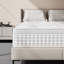Matelas hybride mi-ferme 9 couches Bedstory 12 po / 14 po - ressorts ensachés, support à deux zones, poignées, sans fibre de verre-1014863293-1017176553