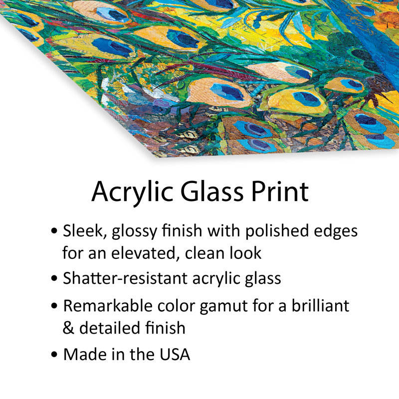Percy Peacock I - peinture sans cadre