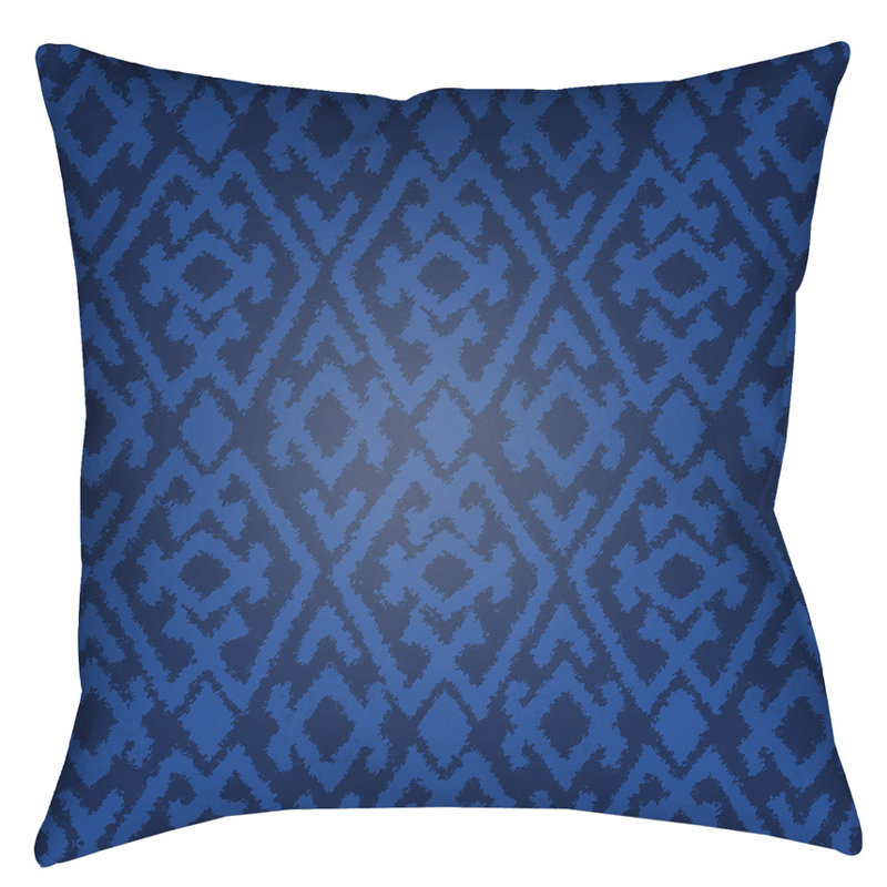  Indoor/Outdoor Throw Pillow, 18" H x 18" W x 4" D