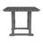 HDPE Outdoor Square Patio Dining Table All Weather-498582387