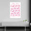 Art contemporain abstrait mural fantaisiste romantique-1496280879