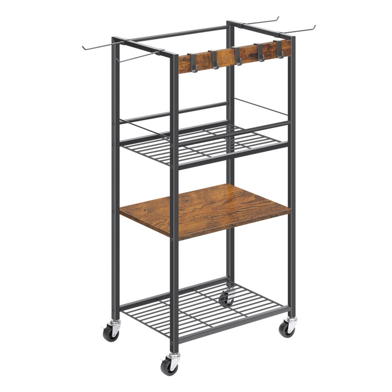 Chariot utilitaire avec roues H 37,2 po x l 15,7 po