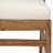 Sara Patio 3-Piece Acacia Wood & Wicker Woven Dining Set With Removable Cushions