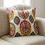 Coussin décoratif en lin fait à la main Baudi-429162334