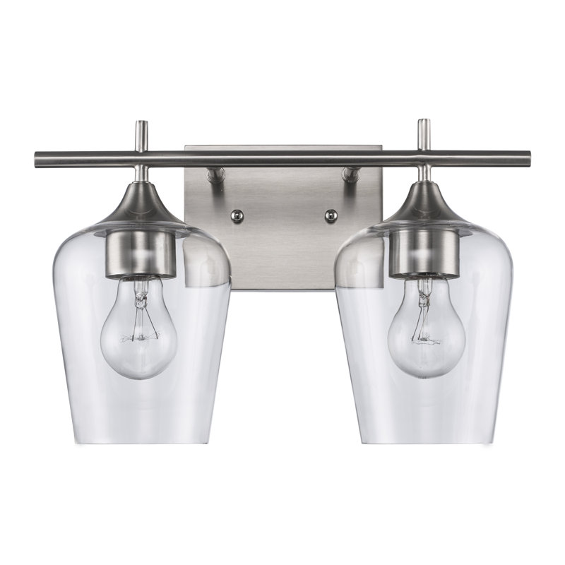 Craftsbury 2 - Light Dimmable Vanity Light, Brushed Nickel