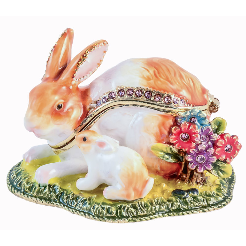 Bunny Metal Decorative Box