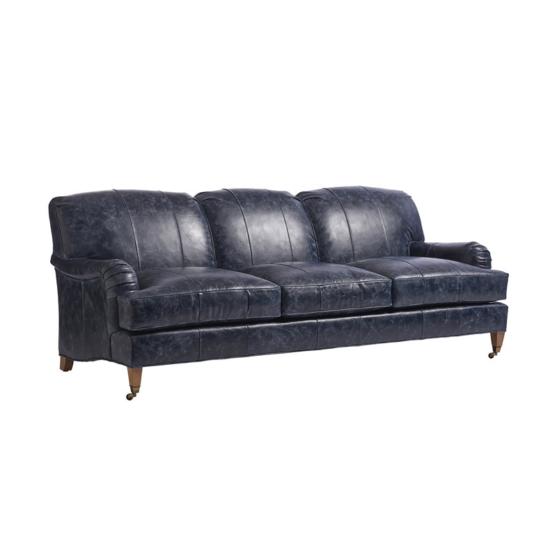 Barclay Butera Upholstery 90.5'' Leather Sofa
