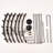 53" 30-Light  Black Wagon Wheel Chandelier(no bulbs)  -724595541
