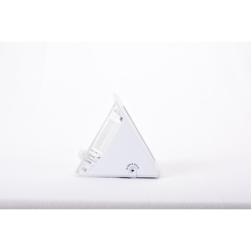 Solar Wedge Low Voltage Integrated LED Deck Light, White