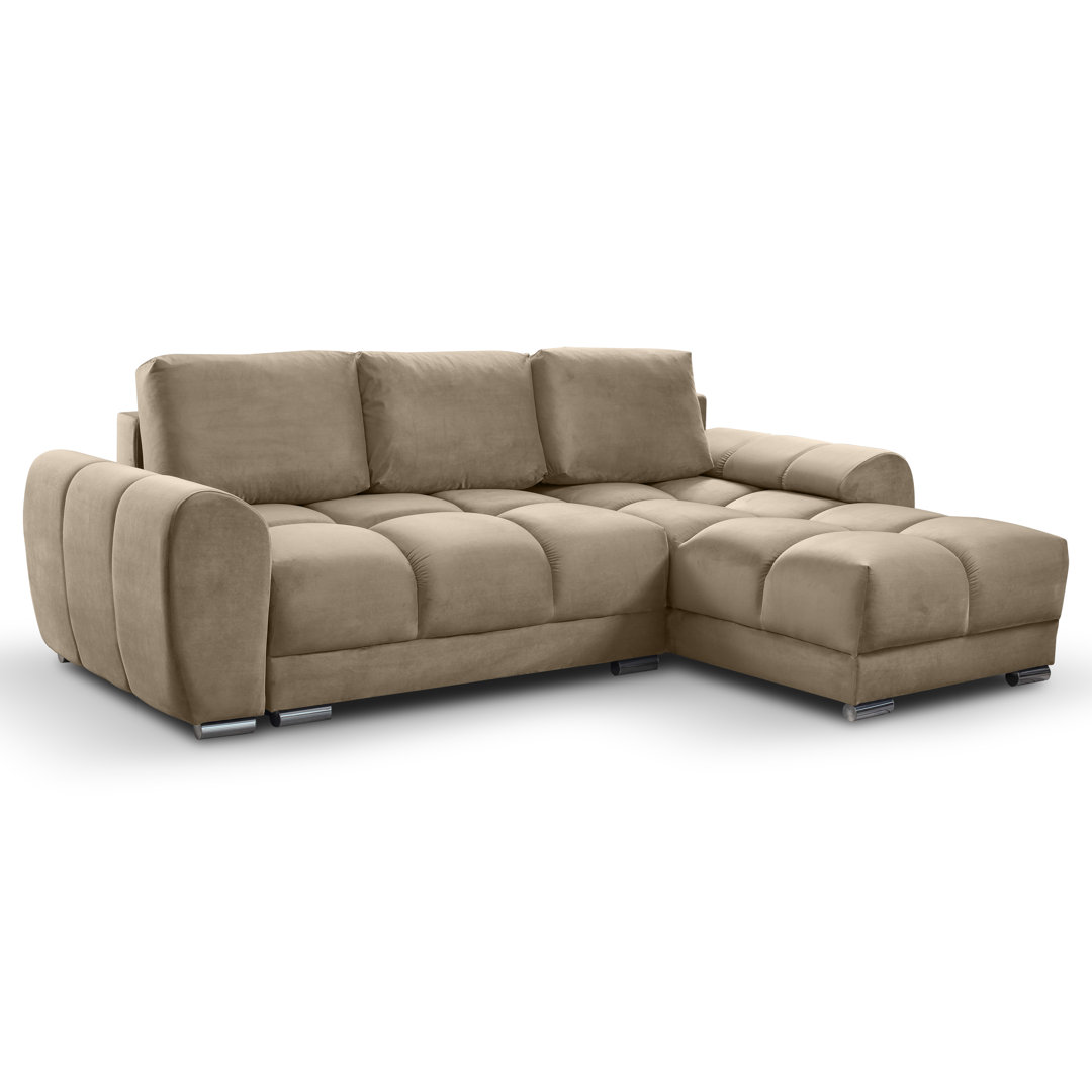 Ecksofa Lolarose mit Bettfunktion