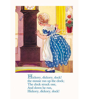 Hickory, Dickory, Dock! Graphic Art