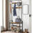 Hall Tree 28.3'' Wide with Bench and Shoe Storage-2031551698