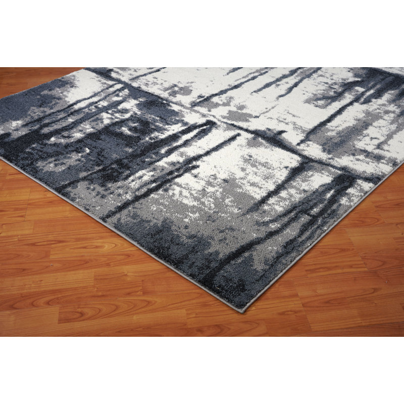 Toronto Abstract Indoor Rug, Rectangle 3'11" x 5'7"