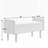 linen fabric Storage Ottoman Bench For Entryway-410116341